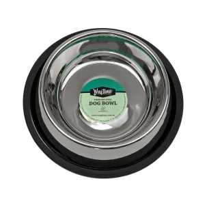 WagTime - Classic Non-tip Stainless Steel Dog Bowl (850ml)