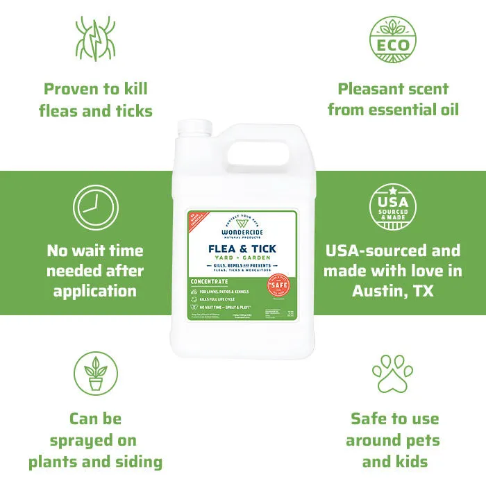 Wondercide Flea & Tick Yard & Garden 16oz Concentrate